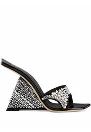 Giuseppe Zanotti Akira Shine Mules - Schwarz