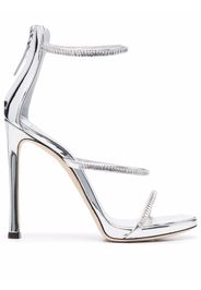 Giuseppe Zanotti Harmony jewelled sandals - Silber