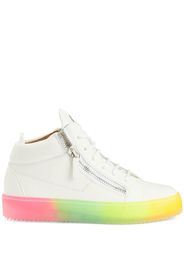 Giuseppe Zanotti Kriss Sneakers mit Regenbogen-Print - Weiß