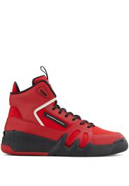 Giuseppe Zanotti Talon High-Top-Sneakers - Rot