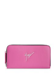 Giuseppe Zanotti Paula logo-lettering wallet - Rosa