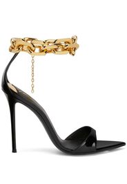 Giuseppe Zanotti Intrigo Sandalen 105mm - Schwarz