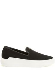 Giuseppe Zanotti Conley Sneakers mit Logo-Schild - Schwarz