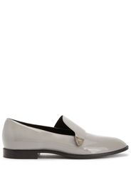 Giuseppe Zanotti Eflamm Loafer aus Lackleder - Grau