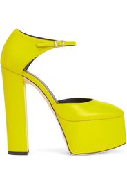 Giuseppe Zanotti Plateau-Pumps mit eckiger Kappe - Gelb