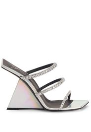 Giuseppe Zanotti Clareence Sandalen 105mm - Silber