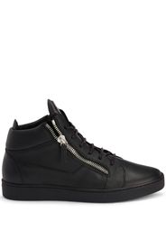 Giuseppe Zanotti Kriss leather sneakers - BLACK