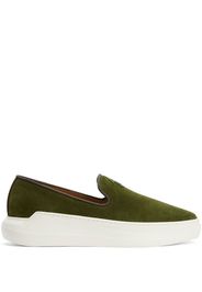 Giuseppe Zanotti Conley Zip Slip-On-Sneakers - Grün