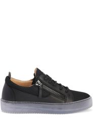 Giuseppe Zanotti Sneakers mit Mesh-Einsätzen - Schwarz