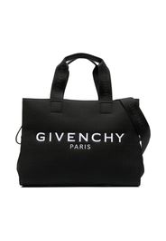 Givenchy Kids Wickeltasche aus 4G Jacquard - Schwarz