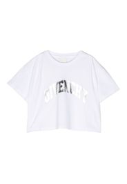 Givenchy Kids logo-print cotton T-shirt - Weiß