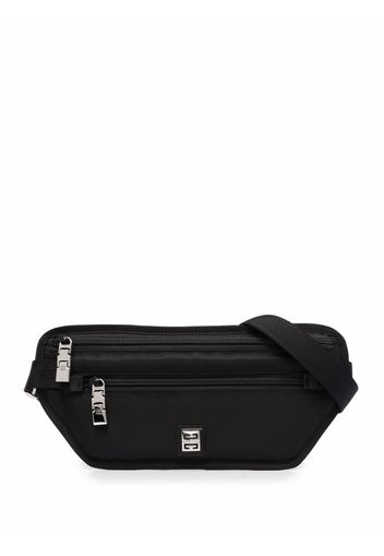 Givenchy 4G plaque belt bag - Schwarz