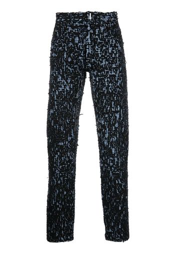 Givenchy Jeans mit abstraktem Print - Blau