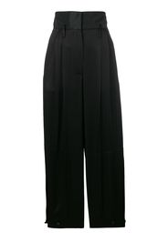 Givenchy Taillenhose in Satinoptik - Schwarz