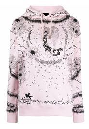 Givenchy Hoodie mit grafischem Print - Rosa