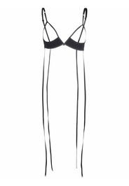 Givenchy strap-detail cut-out bra - Schwarz