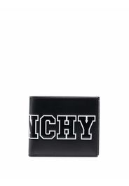 Givenchy logo-print bifold wallet - Schwarz