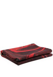 Givenchy graphic-print silk-wool blanket - Rot