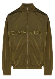 Givenchy Windbreaker mit Logo-Stickerei - Grün