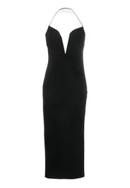 Givenchy Maxikleid mit Neckholder - Schwarz