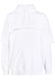 Givenchy Hoodie im Layering-Look - Weiß