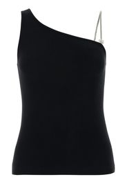 Givenchy Tanktop mit Logo-Schild - Schwarz