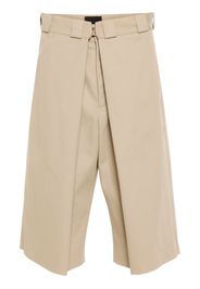 Givenchy Bermudas mit Überschlag - Nude