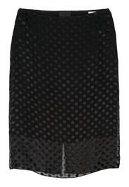 Givenchy Rock mit Polka Dots - Schwarz