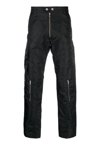 GmbH panelled biker trousers - Schwarz