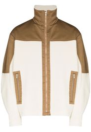 GmbH colour-block bomber jacket - Weiß