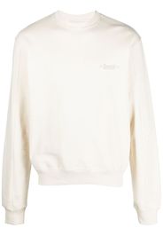 GmbH Berg logo-embroidered organic sweatshirt - Nude