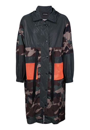 God's Masterful Children Parka mit Camouflage-Print - Grün