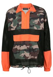 God's Masterful Children Windbreaker mit Camouflage-Print - Orange