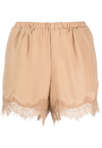 Gold Hawk Coco lace shorts - Nude