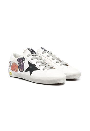 Golden Goose Kids Super-star Sneakers - Weiß