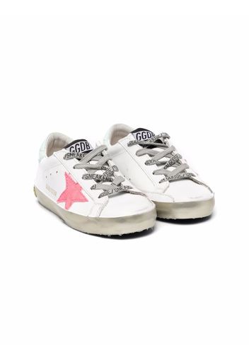 Golden Goose Kids Superstar low-top sneakers - Weiß