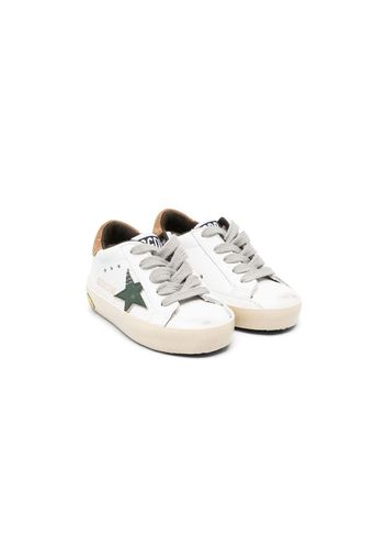 Golden Goose Kids Super-Star Young leather sneakers - Weiß