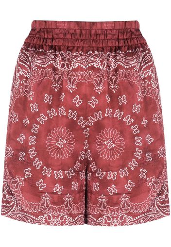 Golden Goose Shorts mit Print - Rot