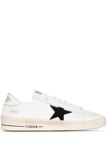 Golden Goose GG STARDAN LT SNKR BLCK STR WHT HL LTHR - Weiß