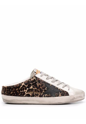 Golden Goose Superstar Sabot Mules - Braun