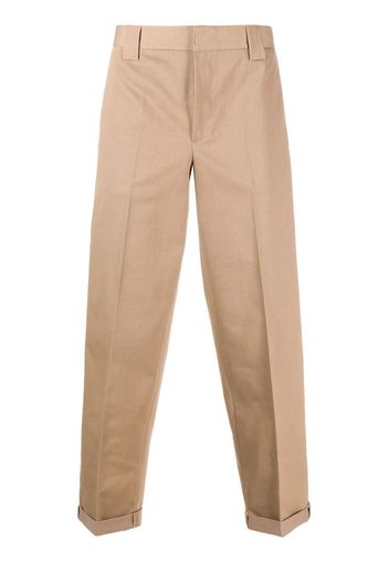 Golden Goose cropped straight-leg chinos - Nude