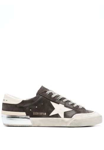 Golden Goose Super-Star suede trainers - Grau