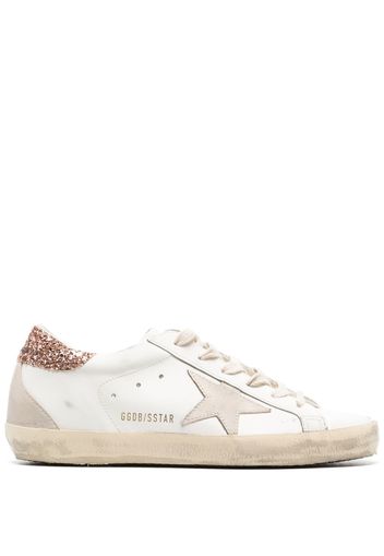 Golden Goose Super-Star low-top leather sneakers - Weiß