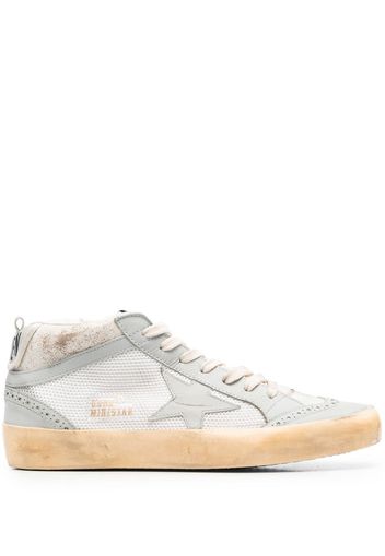 Golden Goose Mid Star lace-up sneakers - Weiß