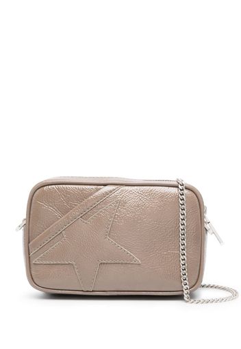 Golden Goose Mini Star leather crossbody bag - Nude