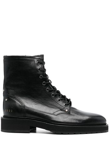 Golden Goose lace-up ankle boots - Schwarz