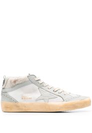 Golden Goose Mid Star lace-up sneakers - Weiß