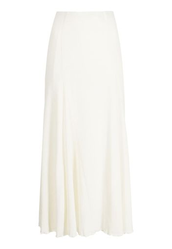 GOODIOUS high-waisted midi skirt - Weiß