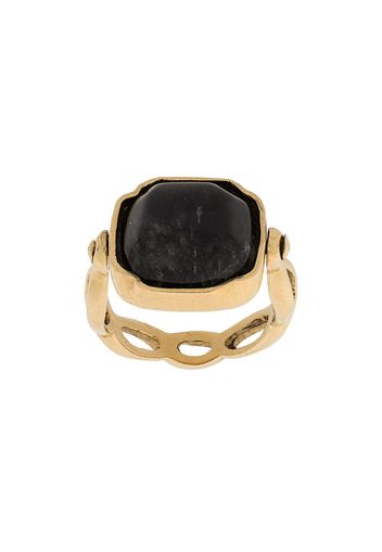 Goossens Eckiger 'Cabochons' Ring - Gold