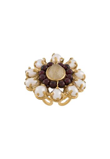 Goossens 'Perle Baroque' Ring - Weiß